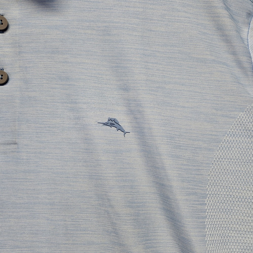 Tommy Bahama X 2 Palm Coast Pro IslandZone Golf Polo Men's XXL Coastal Nautical - Picture 4 of 16